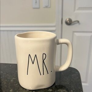 Rae Dunn Ceramic 'MR.' Mug